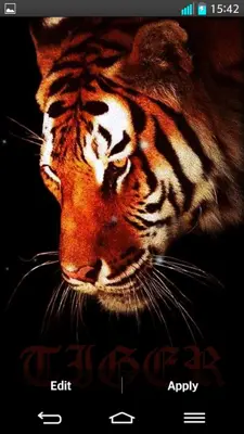 Tiger Live Wallpaper android App screenshot 1